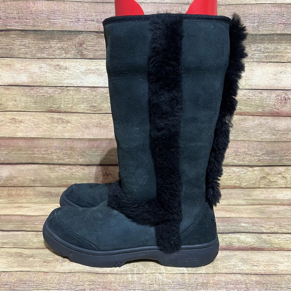 Ugg Sunburst Black Winter Boots